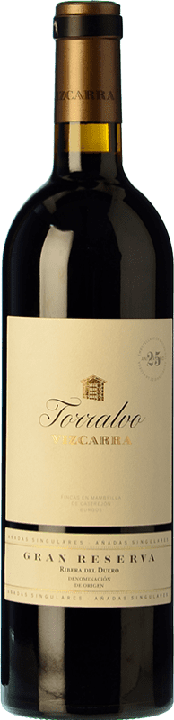 164,95 € Envío gratis | Vino Tinto Vizcarra Torralvo Gran Reserva D.O. Ribera del Duero Castilla y León España Tempranillo 75 cl
