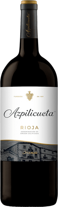 19,95 € Free Shipping | Red wine Campo Viejo Azpilicueta Aged D.O.Ca. Rioja The Rioja Spain Tempranillo, Graciano, Mazuelo, Carignan Magnum Bottle 1,5 L