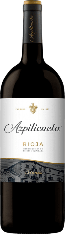 22,95 € Kostenloser Versand | Rotwein Campo Viejo Azpilicueta Crianza — Kurze Fassreifung D.O.Ca. Rioja La Rioja Spanien Tempranillo, Graciano, Mazuelo, Cariñena — Carignan Magnumflasche 1,5 L