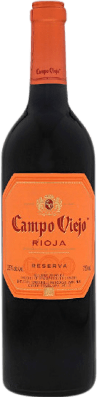 14,95 € 免费送货 | 红酒 Campo Viejo Negre 预订 D.O.Ca. Rioja 拉里奥哈 西班牙 Tempranillo, Graciano, Mazuelo, Carignan 瓶子 75 cl