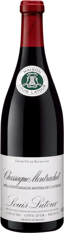 82,95 € Free Shipping | Red wine Louis Latour A.O.C. Chassagne-Montrachet France Pinot Black Bottle 75 cl