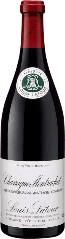 76,95 € Spedizione Gratuita | Vino Rosso Louis Latour A.O.C. Chassagne-Montrachet Borgogna Francia Pinot Nero 75 cl