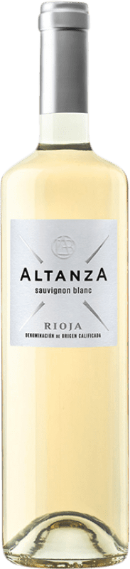 10,95 € 免费送货 | 白葡萄酒 Altanza Lealtanza 年轻的 D.O.Ca. Rioja 拉里奥哈 西班牙 Viura — 维乌拉, Sauvignon — 苏维浓 75 cl