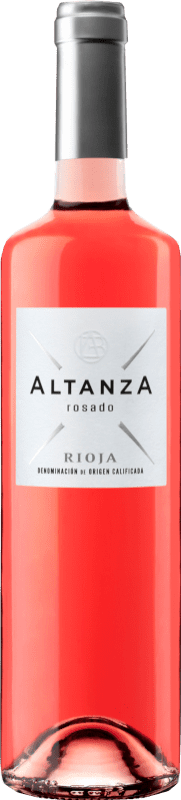 8,95 € Бесплатная доставка | Розовое вино Altanza Lealtanza Молодой D.O.Ca. Rioja Ла-Риоха Испания Tempranillo бутылка 75 cl