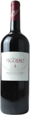 28,95 € 送料無料 | 赤ワイン Figuero 4 Meses オーク D.O. Ribera del Duero カスティーリャ・イ・レオン スペイン Tempranillo マグナムボトル 1,5 L