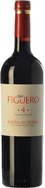 24,95 € 送料無料 | 赤ワイン Figuero 4 Meses オーク D.O. Ribera del Duero カスティーリャ・イ・レオン スペイン Tempranillo — テンプラニーリョ マグナムボトル 1,5 L