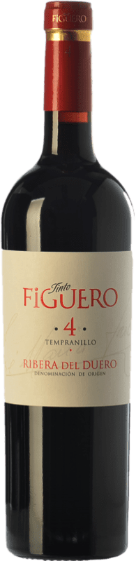 29,95 € Free Shipping | Red wine Figuero 4 Meses Oak D.O. Ribera del Duero Castilla y León Spain Tempranillo Magnum Bottle 1,5 L