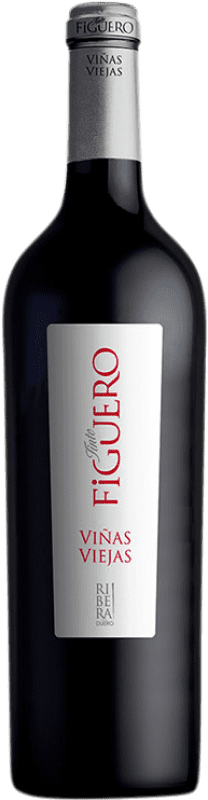 41,95 € Envío gratis | Vino tinto Figuero Viñas Viejas D.O. Ribera del Duero Castilla y León España Tempranillo Botella 75 cl