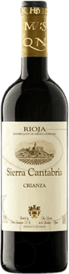43,95 € Envio grátis | Vinho tinto Sierra Cantabria Crianza D.O.Ca. Rioja La Rioja Espanha Tempranillo, Graciano Meia Garrafa 37 cl