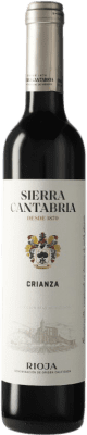 8,95 € Free Shipping | Red wine Sierra Cantabria Crianza D.O.Ca. Rioja The Rioja Spain Tempranillo, Graciano Half Bottle 50 cl
