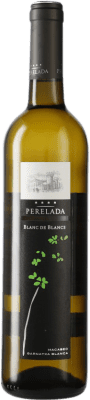 6,95 € 送料無料 | 白ワイン Perelada Blanc de Blancs 若い D.O. Catalunya カタロニア スペイン Grenache White, Macabeo, Chardonnay, Sauvignon White ボトル 75 cl