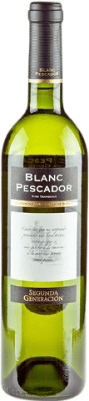 4,95 € 免费送货 | 白酒 Perelada Segona Generació Pescador 年轻的 D.O. Catalunya 加泰罗尼亚 西班牙 Grenache White, Sauvignon White 瓶子 75 cl