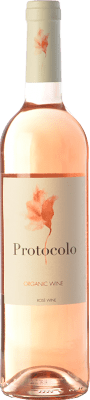 6,95 € Free Shipping | Rosé Wine Dominio de Eguren Protocolo Young I.G.P. Vino de la Tierra de Castilla Castilla la Mancha y Madrid Spain Tempranillo, Bobal Organic — Eco 75 cl