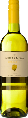 9,95 € Envío gratis | Vino blanco Albet i Noya Petit Albet Joven D.O. Penedès Cataluña España Xarel·lo, Chardonnay Botella 75 cl