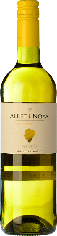 7,95 € Envio grátis | Vinho Branco Albet i Noya Petit Albet Jovem D.O. Penedès Catalunha Espanha Xarel·lo, Chardonnay 75 cl