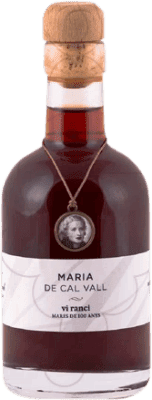 141,95 € Kostenloser Versand | Verstärkter Wein Vall Llach María de Cal Ranci D.O.Ca. Priorat Katalonien Spanien Grenache, Grenache Weiß Kleine Flasche 20 cl