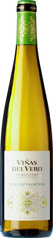 16,95 € Spedizione Gratuita | Vino Bianco Viñas del Vero Colección — Collezione Giovane D.O. Somontano Aragona Spagna Gewürztraminer Bottiglia 75 cl