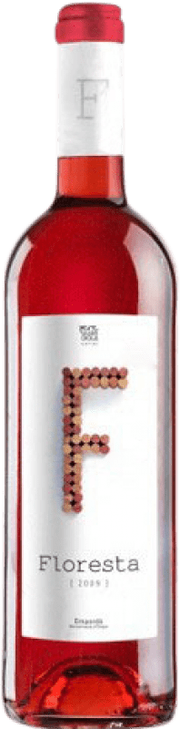 7,95 € 免费送货 | 玫瑰酒 Pere Guardiola Floresta 年轻的 D.O. Empordà 加泰罗尼亚 西班牙 Merlot, Syrah, Grenache, Mazuelo, Carignan 瓶子 75 cl