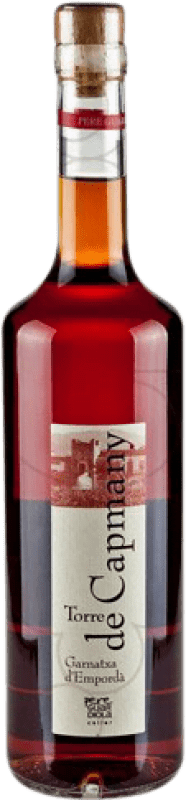 15,95 € Бесплатная доставка | Крепленое вино Pere Guardiola Torre de Capmany D.O. Empordà Каталония Испания Grenache White бутылка 75 cl