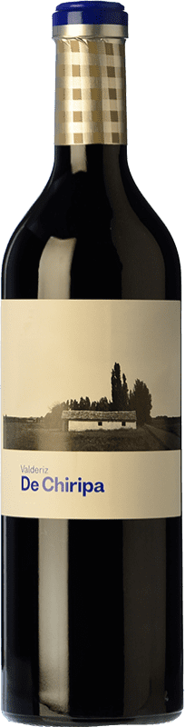 15,95 € 免费送货 | 红酒 Valderiz de Chiripa 岁 D.O. Ribera del Duero 卡斯蒂利亚莱昂 西班牙 Tempranillo, Albillo 瓶子 75 cl