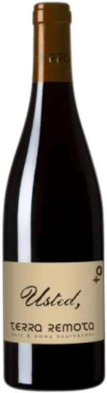 217,95 € Envio grátis | Vinho Tinto Terra Remota Usted D.O. Empordà Catalunha Espanha Syrah, Garnacha — Grenache 75 cl
