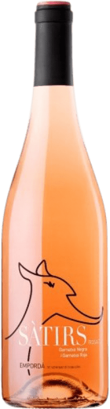 9,95 € 免费送货 | 桃红葡萄酒 Arché Pagés Satirs 年轻的 D.O. Empordà 加泰罗尼亚 西班牙 Merlot — 梅洛, Garnacha — 歌海娜, Cabernet Sauvignon — 赤霞珠 瓶装 75 cl