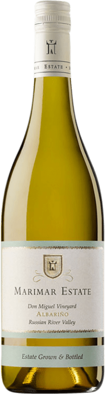 35,95 € 免费送货 | 白葡萄酒 Marimar Estate Estate Wine — 庄园葡萄酒 Crianza — 陈酿 I.G. Russian River Valley 加州 美国 Albariño — 阿尔巴利诺 75 cl