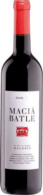 10,95 € 免费送货 | 红酒 Macià Batle Negre 岁 D.O. Binissalem 巴利阿里群岛 西班牙 瓶子 75 cl