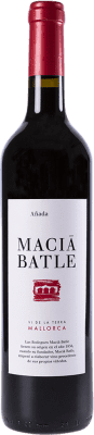 11,95 € Envío gratis | Vino tinto Macià Batle Negre Crianza D.O. Binissalem Islas Baleares España Botella 75 cl