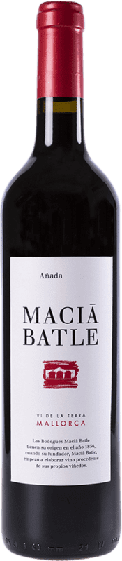 12,95 € Free Shipping | Red wine Macià Batle Negre Aged D.O. Binissalem Balearic Islands Spain Bottle 75 cl