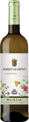 13,95 € Free Shipping | White wine Marqués de Griñón Joven D.O. Rueda Castilla y León Spain Verdejo Magnum Bottle 1,5 L