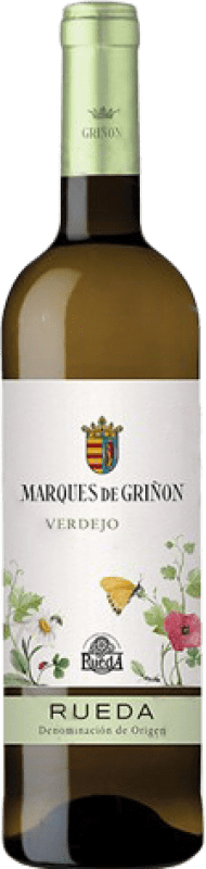 14,95 € 免费送货 | 白葡萄酒 Marqués de Griñón 年轻的 D.O. Rueda 卡斯蒂利亚莱昂 西班牙 Verdejo — 维德霍 大瓶 — Magnum 1,5 L