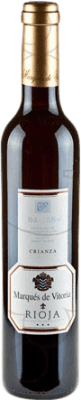5,95 € 免费送货 | 红酒 Marqués de Vitoria 岁 D.O.Ca. Rioja 拉里奥哈 西班牙 Tempranillo 瓶子 Medium 50 cl