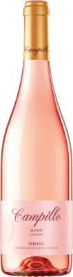 9,95 € Envío gratis | Vino rosado Campillo Rosat Joven D.O.Ca. Rioja La Rioja España Tempranillo Botella 75 cl