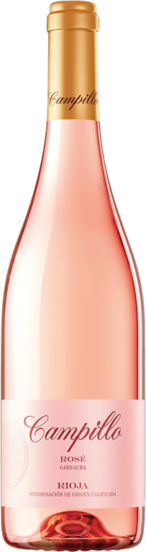 10,95 € Бесплатная доставка | Розовое вино Campillo Rosat Молодой D.O.Ca. Rioja Ла-Риоха Испания Tempranillo бутылка 75 cl