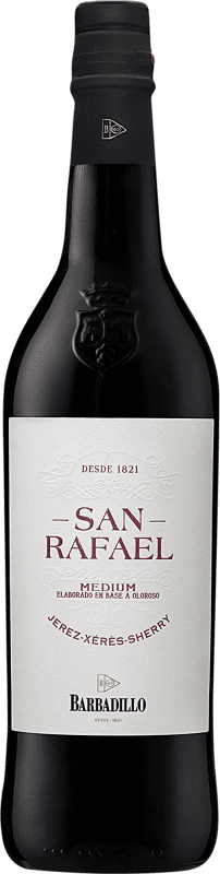 17,95 € Free Shipping | Fortified Wine Barbadillo San Rafael Oloroso D.O. Jerez-Xérès-Sherry Andalusia Spain Palomino Fino 75 cl