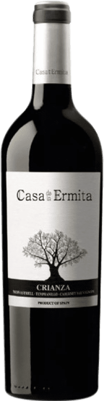 14,95 € Бесплатная доставка | Красное вино Casa de la Ermita старения D.O. Jumilla Levante Испания Tempranillo, Cabernet Sauvignon, Monastrell бутылка Магнум 1,5 L