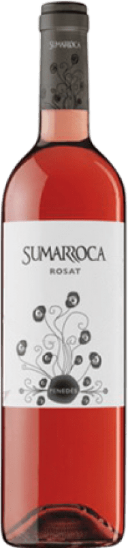 5,95 € Kostenloser Versand | Rosé-Wein Sumarroca Rosat Jung D.O. Penedès Katalonien Spanien Tempranillo, Merlot, Syrah Flasche 75 cl