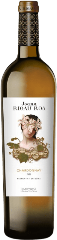 14,95 € Envio grátis | Vinho Branco Oliveda Joana Rigau Ros Fermentado en Barrica D.O. Empordà Catalunha Espanha Chardonnay Garrafa 75 cl