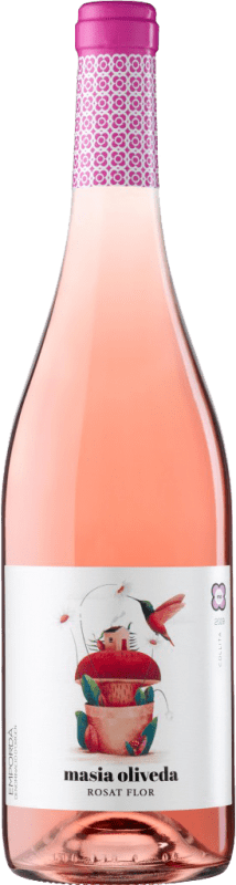 6,95 € 免费送货 | 桃红葡萄酒 Oliveda Masía 年轻的 D.O. Empordà 加泰罗尼亚 西班牙 Garnacha — 歌海娜, Cabernet Sauvignon — 赤霞珠, Mazuelo — 马苏埃洛, Cariñena — 佳丽酿 瓶装 75 cl