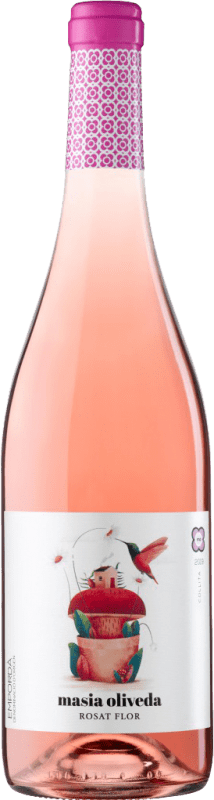 6,95 € Free Shipping | Rosé wine Oliveda Masía Young D.O. Empordà Catalonia Spain Grenache, Cabernet Sauvignon, Mazuelo, Carignan Bottle 75 cl