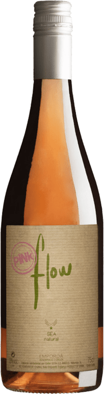 16,95 € 免费送货 | 玫瑰酒 Sota els Àngels Flow 年轻的 D.O. Empordà 加泰罗尼亚 西班牙 Merlot, Syrah, Mazuelo, Carignan 瓶子 75 cl