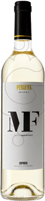 18,95 € Envío gratis | Vino blanco Martín Faixó Perafita Joven D.O. Empordà Cataluña España Picapoll Botella 75 cl