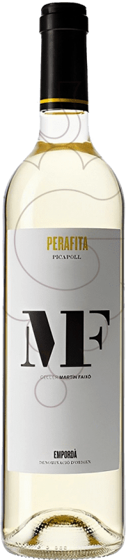 16,95 € Бесплатная доставка | Белое вино Martín Faixó Perafita молодое D.O. Empordà Каталония Испания Picapoll — Пикаполь Бутылка 75 cl