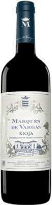 51,95 € 免费送货 | 红酒 Marqués de Vargas 预订 D.O.Ca. Rioja 拉里奥哈 西班牙 Tempranillo, Grenache, Mazuelo, Carignan 瓶子 Magnum 1,5 L