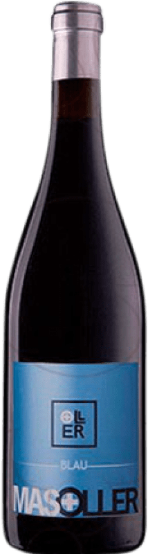 12,95 € Free Shipping | Red wine Mas Oller Blau Young D.O. Empordà Catalonia Spain Syrah, Grenache Bottle 75 cl