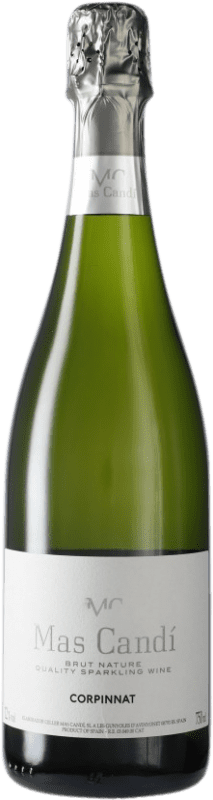 15,95 € 送料無料 | 白スパークリングワイン Mas Candí ブルットの自然 若い Corpinnat カタロニア スペイン Macabeo, Xarel·lo, Parellada ボトル 75 cl