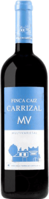 6,95 € Envío gratis | Vino Tinto Dehesa del Carrizal Finca Caiz MV Crianza I.G.P. Vino de la Tierra de Castilla Castilla la Mancha y Madrid España Tempranillo, Merlot, Syrah, Cabernet Sauvignon, Petit Verdot 75 cl