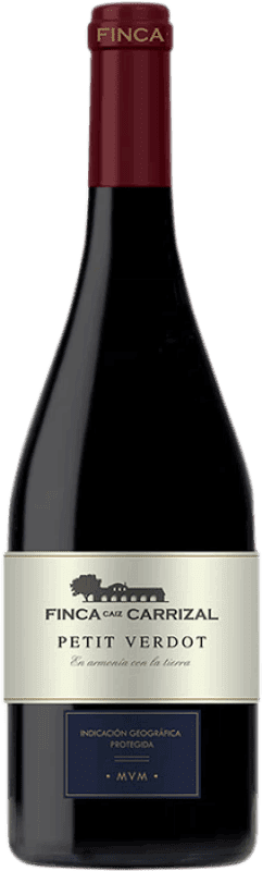 25,95 € Free Shipping | Red wine Dehesa del Carrizal Finca Caiz Crianza D.O.P. Vino de Pago Dehesa del Carrizal Castilla la Mancha y Madrid Spain Petit Verdot Magnum Bottle 1,5 L