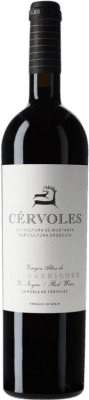 31,95 € Free Shipping | Red wine Cérvoles Aged D.O. Costers del Segre Catalonia Spain Tempranillo, Merlot, Grenache, Cabernet Sauvignon Bottle 75 cl